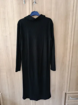 Vestido largo Zara negro