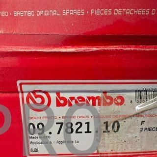JUEGO DISCOS FRENO DELANTEROS AUDI NUEVO 09782110