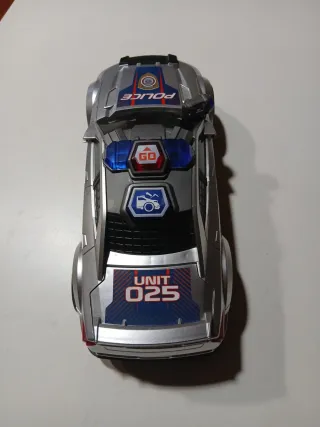 Coche Policía Juguete Sonido Pilas