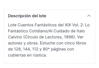 Cuentos Fantásticos del XIX