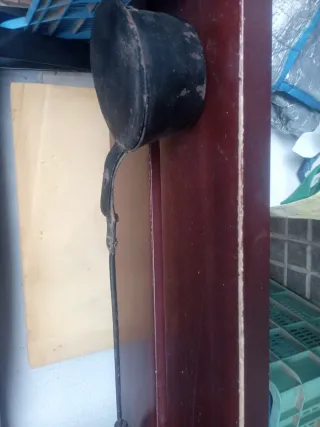 Antigüedad Calentador hierro