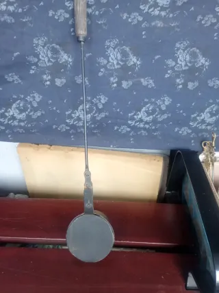 Antigüedad Calentador hierro