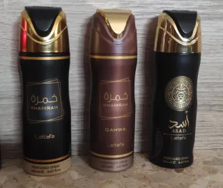 Desodorantes perfumes Lattafa hombre y mujer