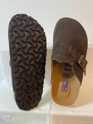 Zuecos Birkenstock Marrones Talla 36