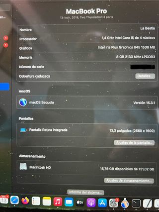 MacBook Pro 2019 A2159