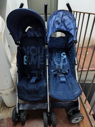 Silla gemelar Cosatto You&Me azul