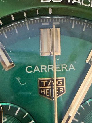 Carrera Cronógrafo Verde