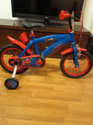 Bicicleta Infantil Spiderman 12