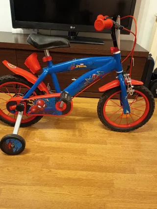 Bicicleta Infantil Spiderman 12