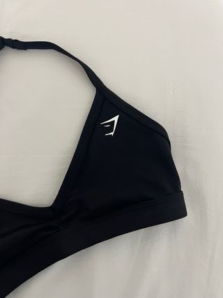 Top deportivo Gymshark negro XS