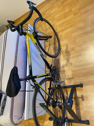 Bicicleta carretera + rodillo