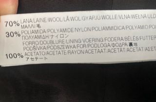Abrigo verde de lana mujer talla M Zara
