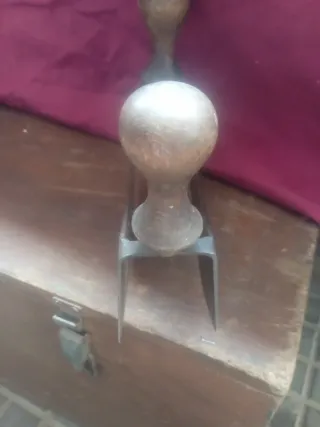 Cuchillo antiguo de cocina cortador de verduras