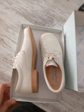 Zapatos comunión Angelitos blancos