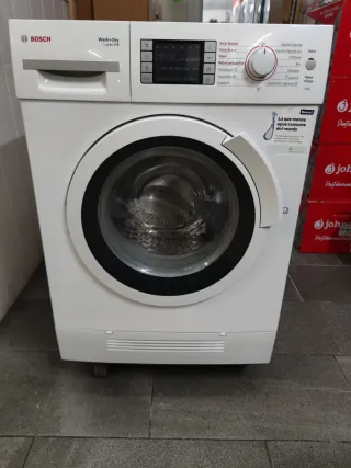 Lavasecadora Bosch 7/4 Clase A 1200rpm con garanti