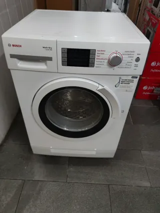 Lavasecadora Bosch 7/4 Clase A 1200rpm con garanti