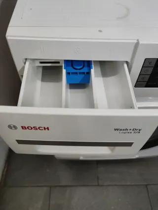Lavasecadora Bosch 7/4 Clase A 1200rpm con garanti