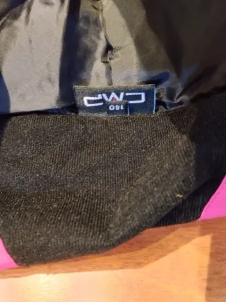 Conjunto esquí niña CMP verde y rosa 10 años