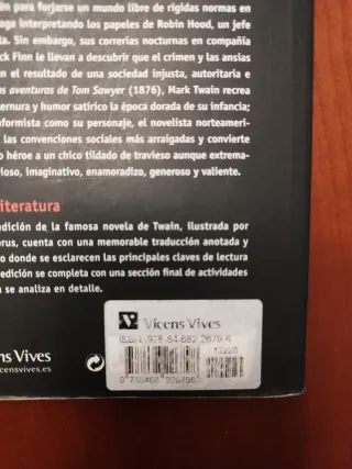 LAS AVENTURAS DE TOM SAWYER (AULA DE LITERATURA)