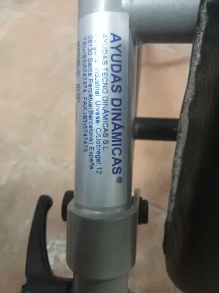 Andador/Caminador con asiento y ruedas