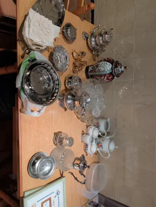 Lote de antigüedades y decoración