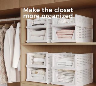 6 Cajas de almacenamiento para ropa