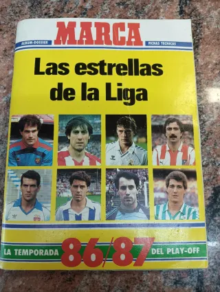 Album Las Estrellas de la Liga 86/87