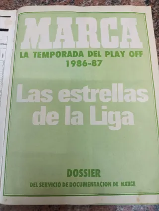 Album Las Estrellas de la Liga 86/87
