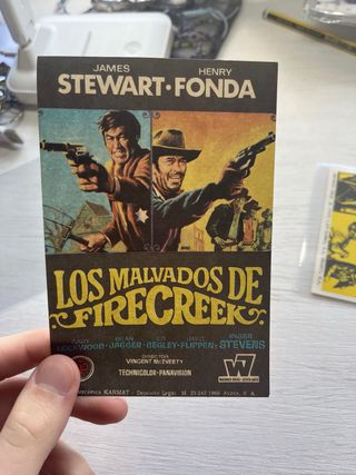 Papeletas Cine: Fire Creek y Chisum