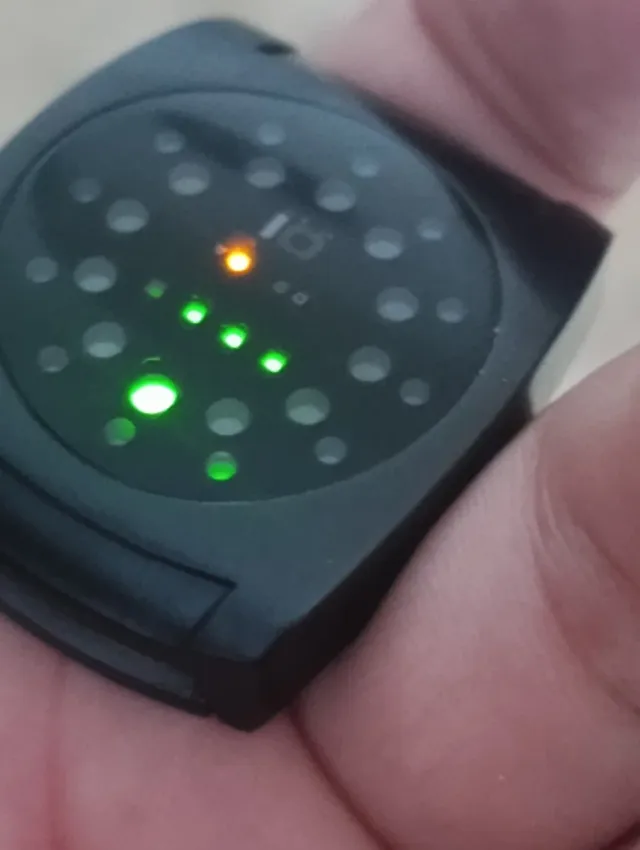 Reloj Binario Lightmware Negro