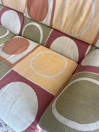 Sofá 2 plazas granate