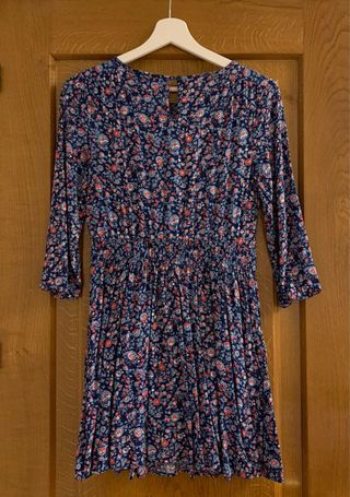 Vestido con estampado floral talla 36 Springfield