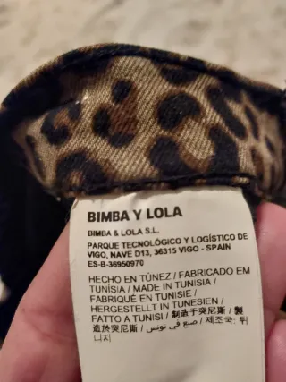 Pantalón Bimba y Lola Animal Print