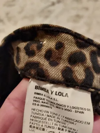 Pantalón Bimba y Lola Animal Print