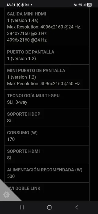 MSI Tarjeta Gráfica N760-2GD5/OC