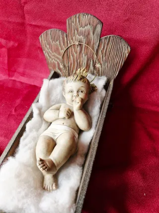 Niño Jesús Antiguo Estuco