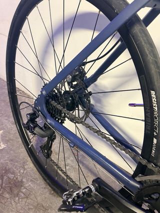 Bicicleta Carretera Triban RC 120 Azul