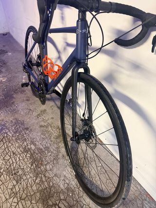 Bicicleta Carretera Triban RC 120 Azul