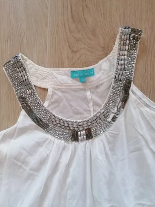 Vestido blanco tirantes