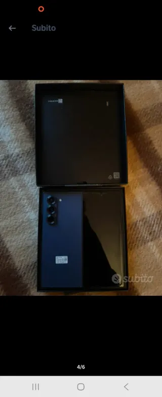 Samsung Galaxy Z Fold 6 Blu