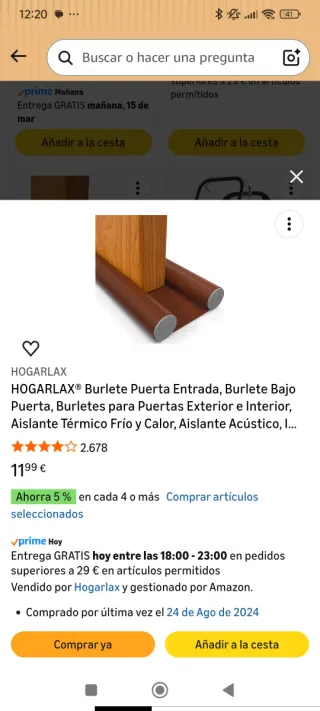 Burlete Bajo Puerta Doble Rollo Polipiel