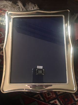 Marco de fotos de plata