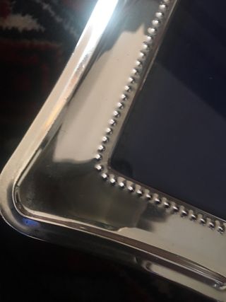 Marco de fotos de plata