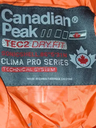 Chaqueta de invierno Canadian Negra