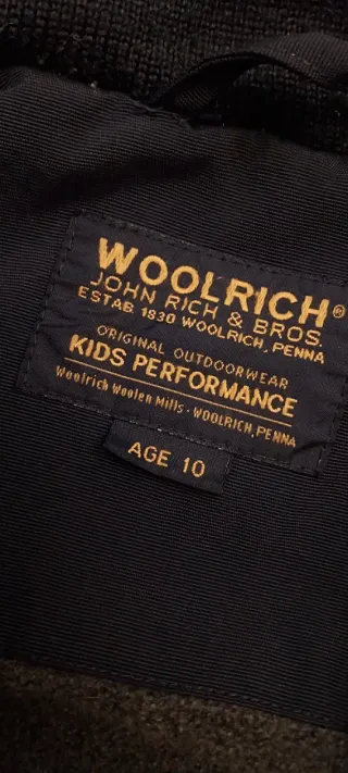 Bomber Woolrich John Rich & Bros. Age 10anni