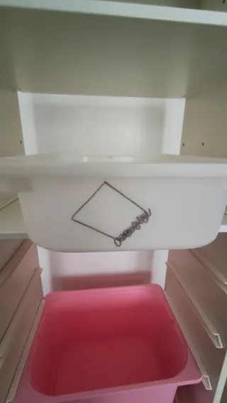 Estanterías Trofast Ikea con cajas