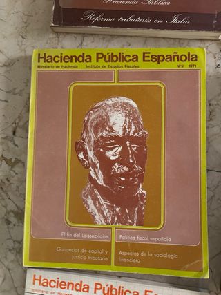 Hacienda publica española seis revistas