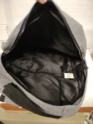 Zainetto Juventus grigio + portafoglio