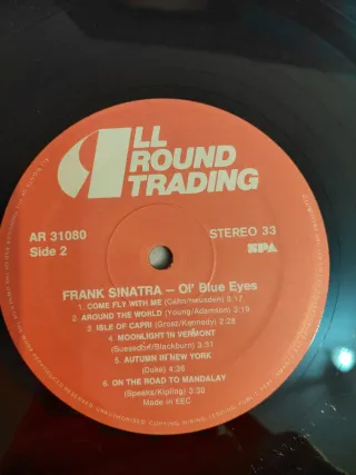 Vinilo FRANK SINATRA - Ol' Blue Eyes