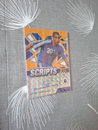 Carta de Futbol David Trezeguet Panini Scripts